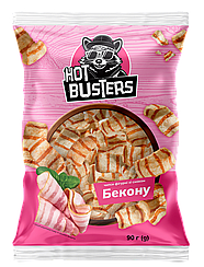 Чіпси фігурні Бекон 90г*16шт ТМ Hot Basters Україна