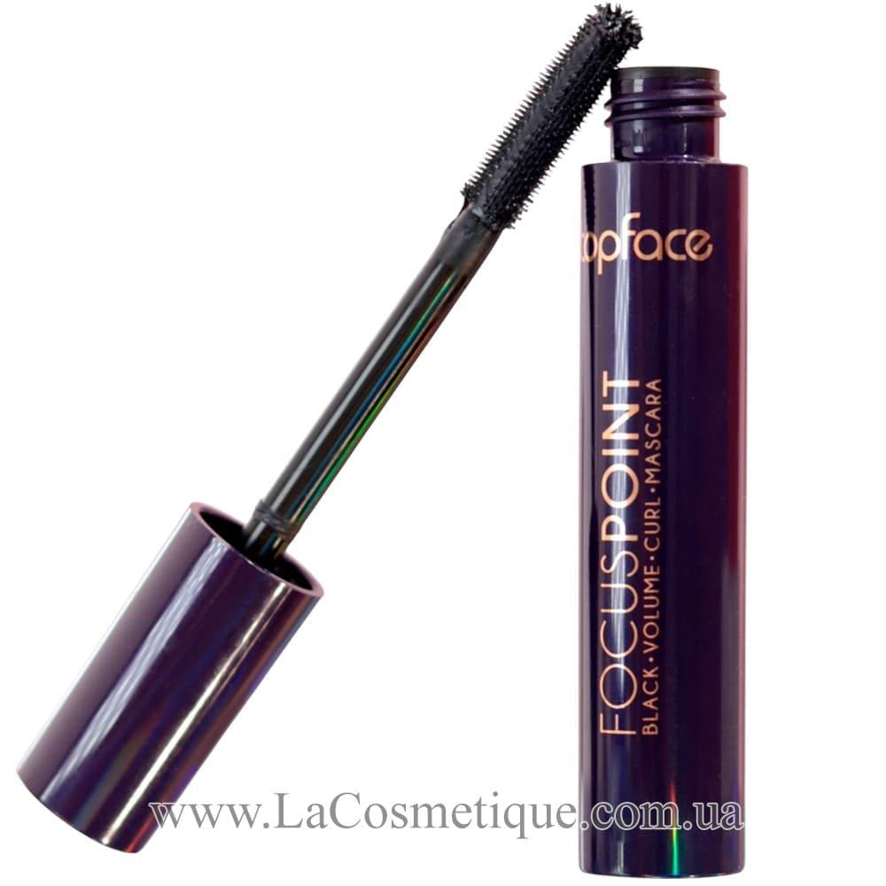 Туш із ефектом накладних вій Topface Focus Point Mascara 12 мл, фото 1