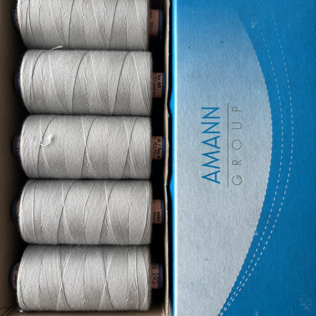 Нитка швейна  Amann saba 0412/50/500м, фото 1