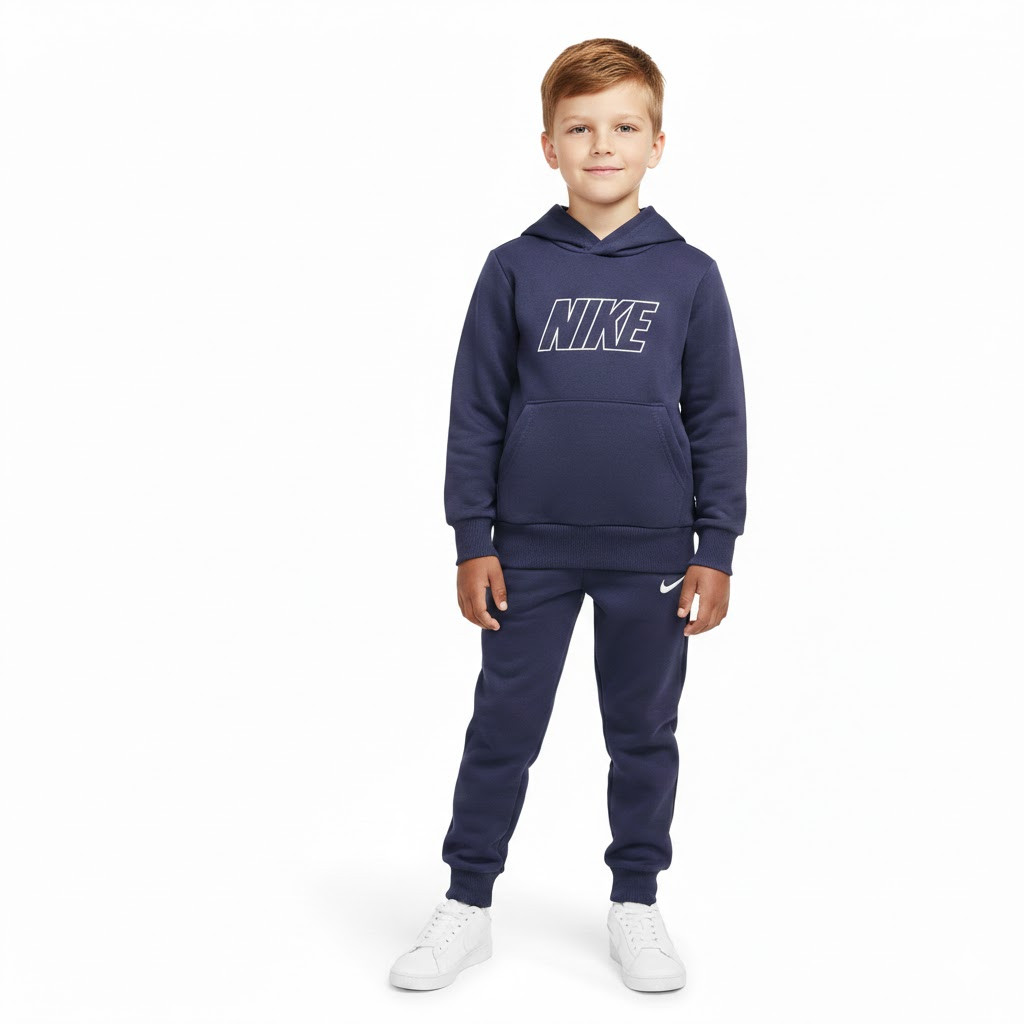 Спортивний костюм для хлопчика з принтом та кишенею двунитка, фото 1