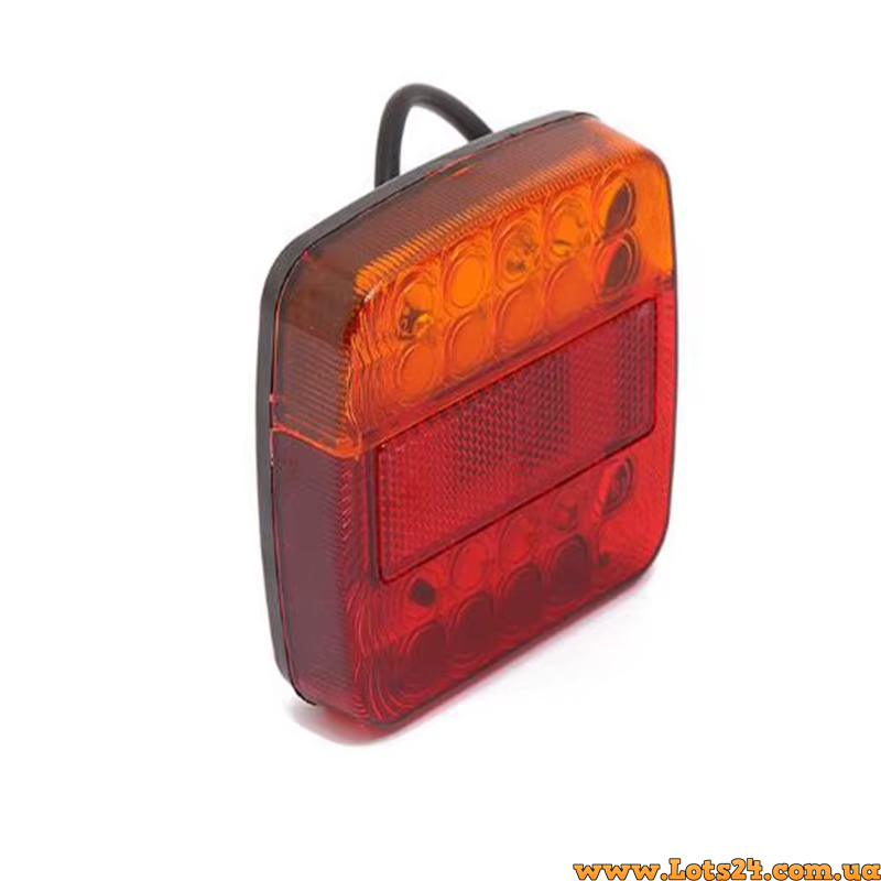 Автомобільний LED ліхтар 12В на причіп 20 світлодіодів стоп сигнал поворотники габарити підсвітка номера водонепроникний, фото 1