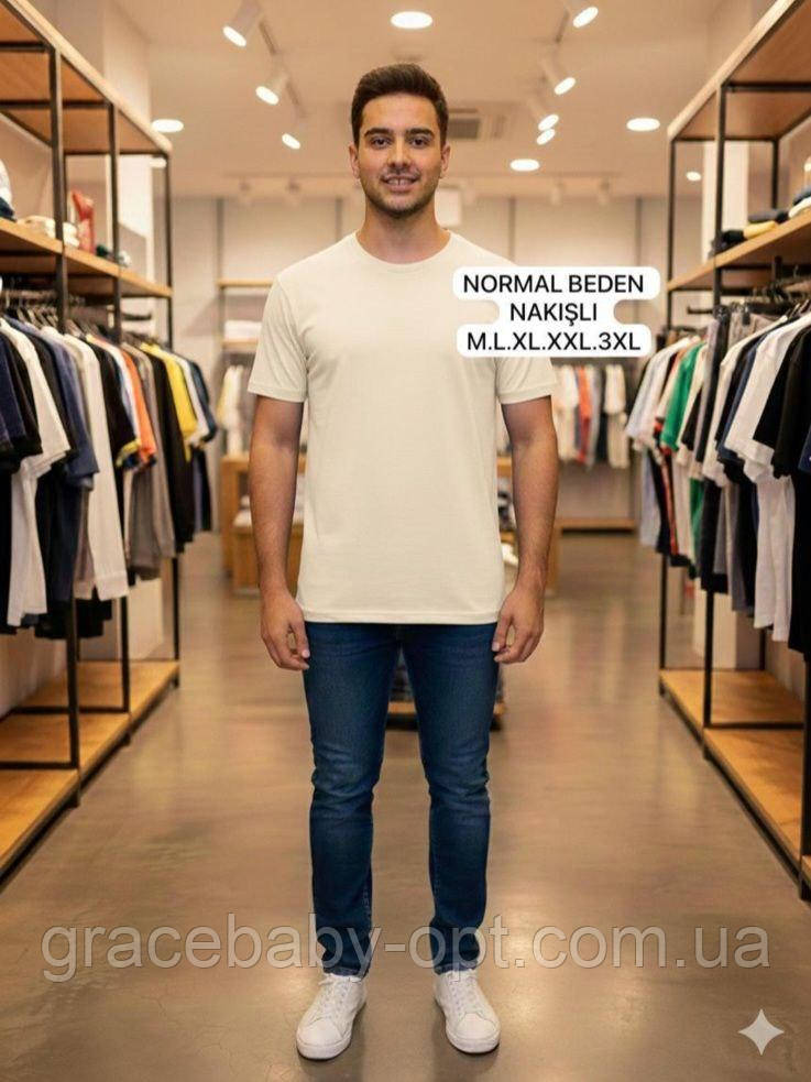 Футболкa чоловіча оптом, M-3XL рр,  № Nk-5001, фото 1