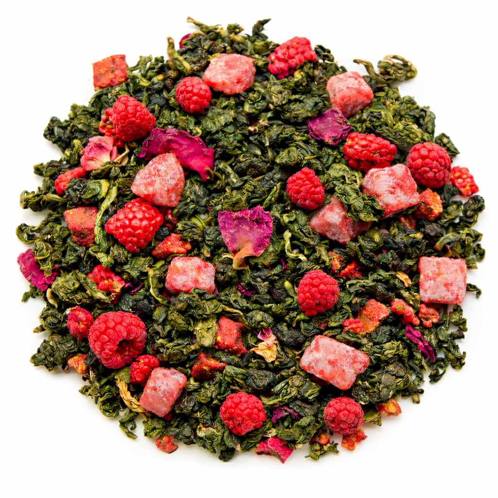 Чай зелений Оолонг полуниця малина,1 кг