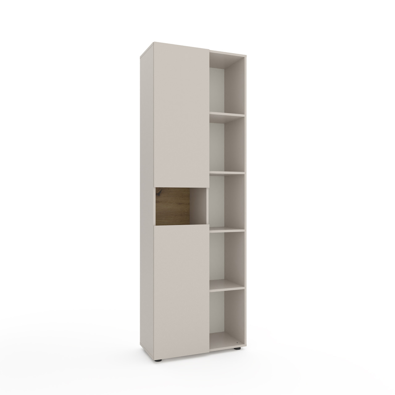 Шафа розпашна Metkas Home 700x350x2130 мм, ЛДСП Кашемір-Дуб Артизан (MB006RKDA), фото 1