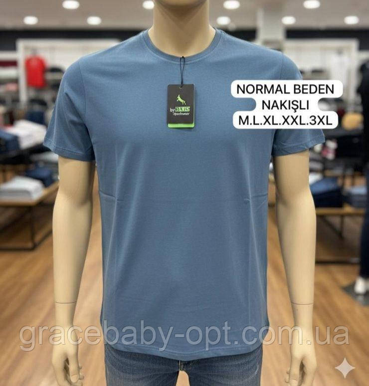 Футболкa чоловіча оптом, M-3XL рр,  № Nk-5005, фото 1