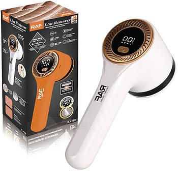Машинка для видалення катишків 5 Вт, від USB, RAF R4109, Білий / Машинка від катишків / Тример для видалення ворсу