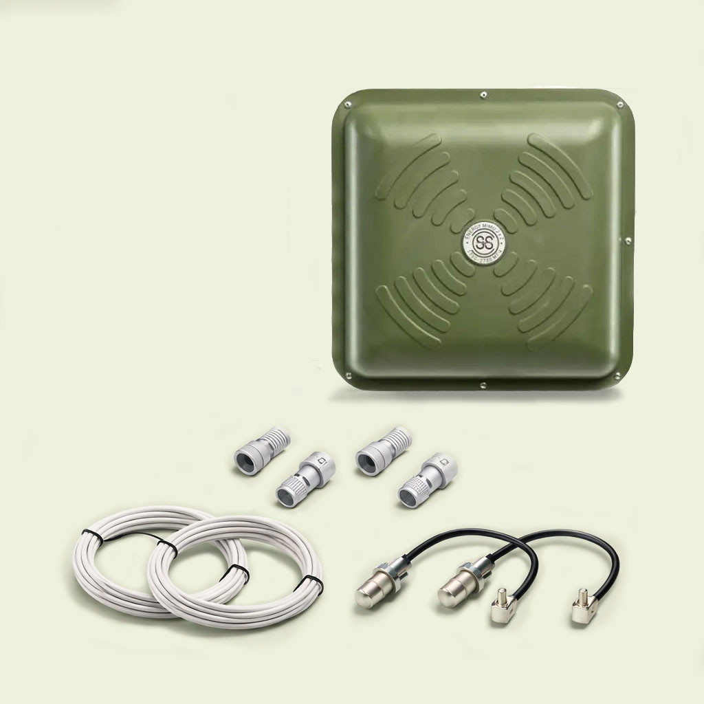 Антенний 4G MIMO комплект 3G/4G LTE антена Energy MIMO 2x15 dBi + кабель + перехідники, фото 1