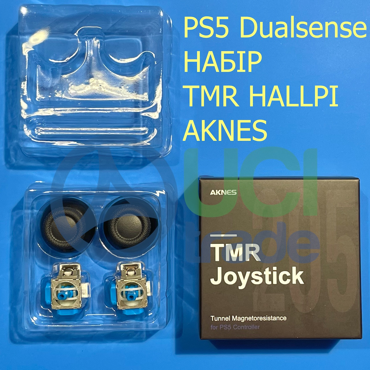 TMR набір для SONY Dualsense PS5 Aknes Hallpi 2шт. (3D механізм аналога playstation 5), фото 1