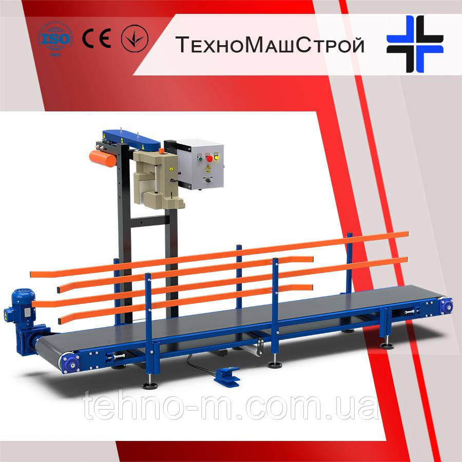 Стрічковий транспортер з вузлом зашивки мішків "Норма-ЛЗК", фото 1