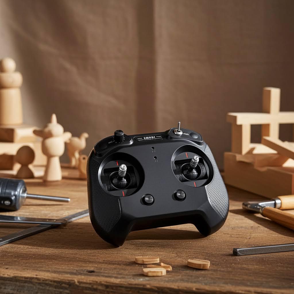 FlySky FS-SM001 USB Симуляторний Пульт 6CH для FPV Дронів, Літаки, Вертольотів Авіасімулятори сумісний Virtual Flight, Liftof