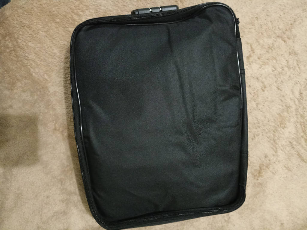 Органайзер папка для документів із кодовим замком чорна кейс-сумка дорожня - фото покупців 2