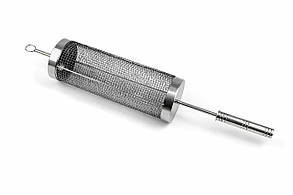 Решітка для гриля фритюру циліндрична з нержавіючої сталі з ручкою 33х10см.