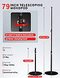 Монопод для камери IFOOTAGE Cobra 2 RB-A400, алюмінієвий, з обважненою базою, 2 шт, фото 5