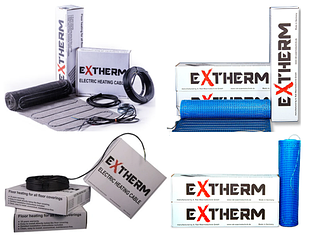 Нагрівальні, теплі підлоги EXTHERM