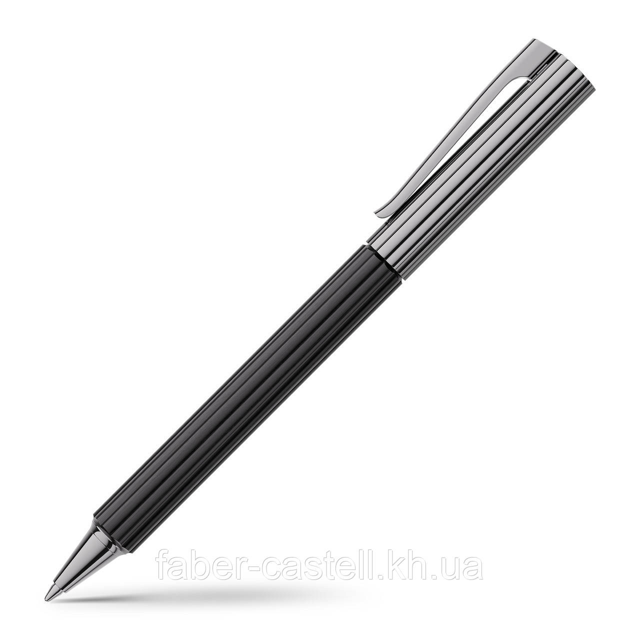 Ручка кулькова поворотна Graf von Faber-Castell Bloom Fusion Ebony, 147127