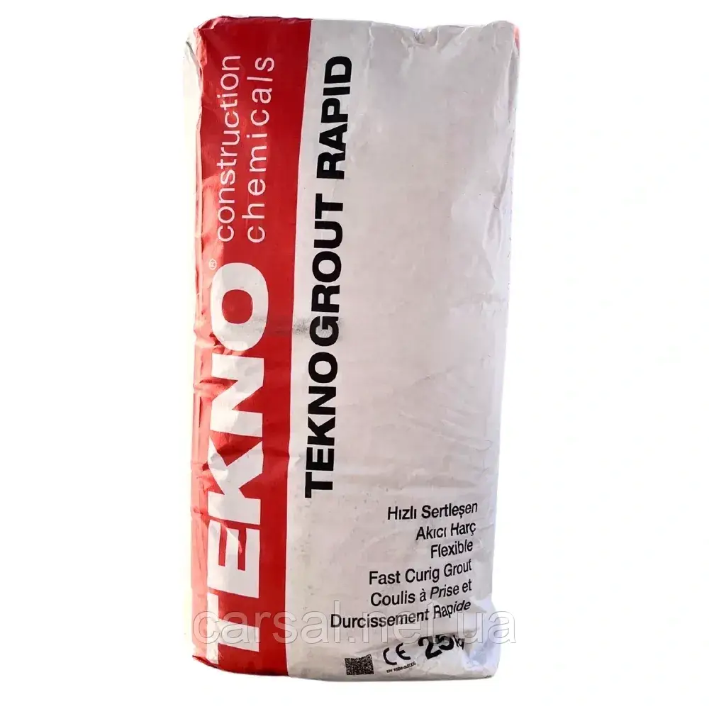 Швидкотвердіюча (5 хвилин) наливна ремонтна суміш Teknogrout Rapid (25 кг)