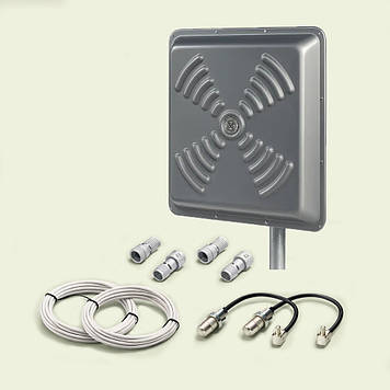 ENERGY MIMO 24 дБ — антенний комплект 4G LTE (1700–2700 МГц) з кабелем та перехідниками