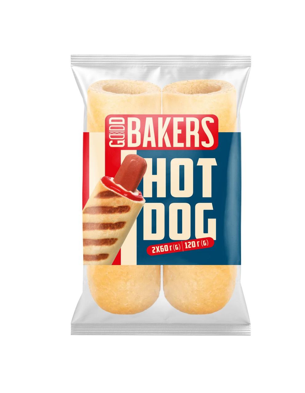 Булочка для француського хот-догу 24шт*120г Good Bakers, фото 1