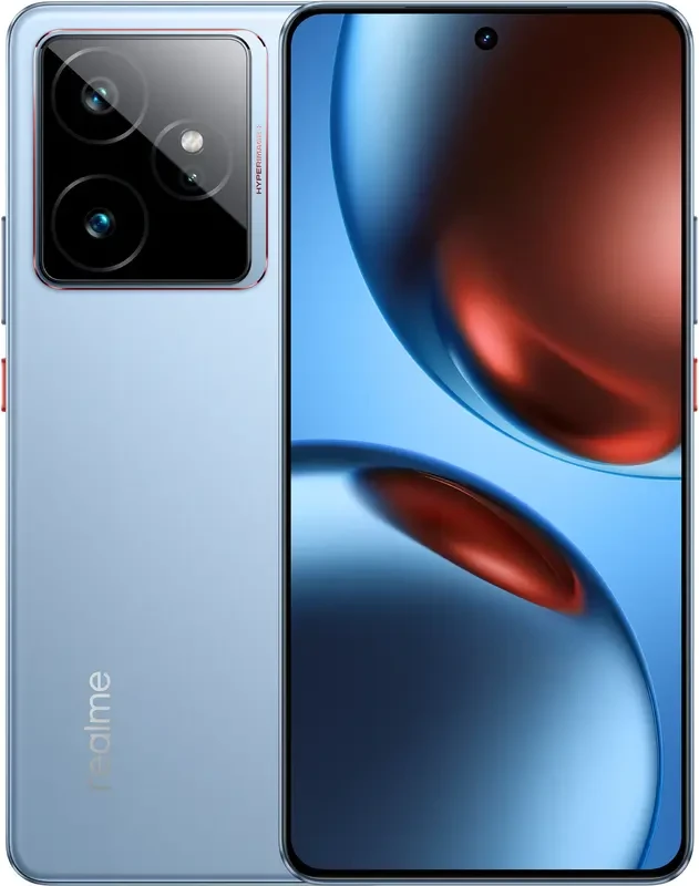 Realme GT 7 5G 12/256GB Global NFC IceSense Blue  MediaTek Dimensity 9400e 7000 мАг, фото 1