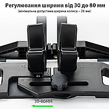 Підставка для велосипеда Rockbros Bike Stand нековзка міцна велостійка із ABS-пластика для колес різних розмірів розбірна, фото 2