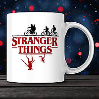 Дивні дива чашка з принтом Stranger Things, 330 мл