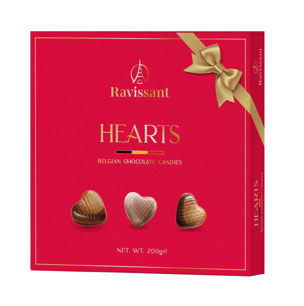 Праліне Серця 200г ТМ Ravissant, фото 1