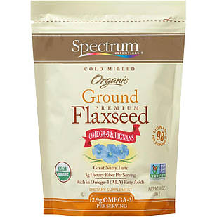 Spectrum Organic Ground Flaxseed 396 gr