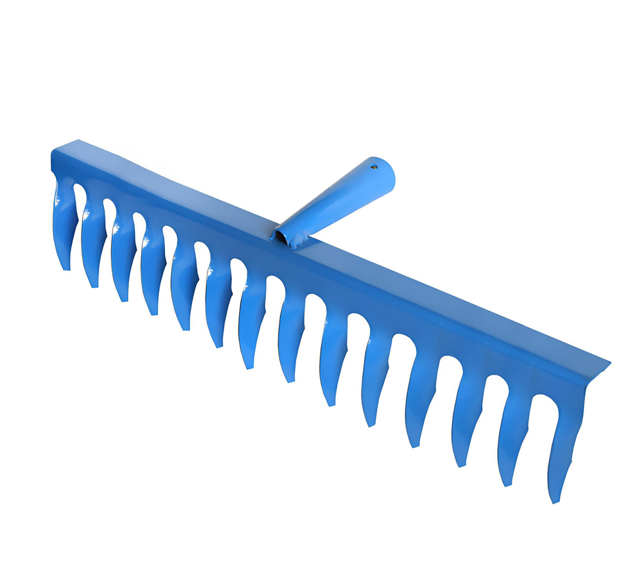 Граблі кручені 14 зубів метал, фото 1