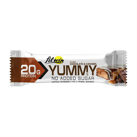FitWin Yummy Bar No Sugar Added (55 g), фото 1