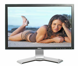 Монітор 20" 1680*1050 TN Dell 2007WFP VGA DVI V-in USB*4 Pivot срібл.+чорн. бу B- Гар.12міс!