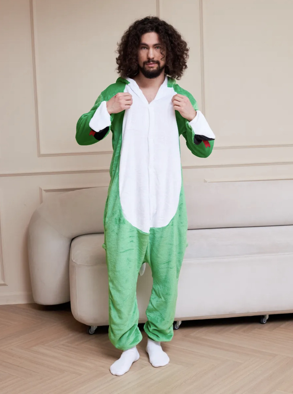 Піжама кігурумі чоловіча Jamboo Змія XL (175-185 см), фото 1