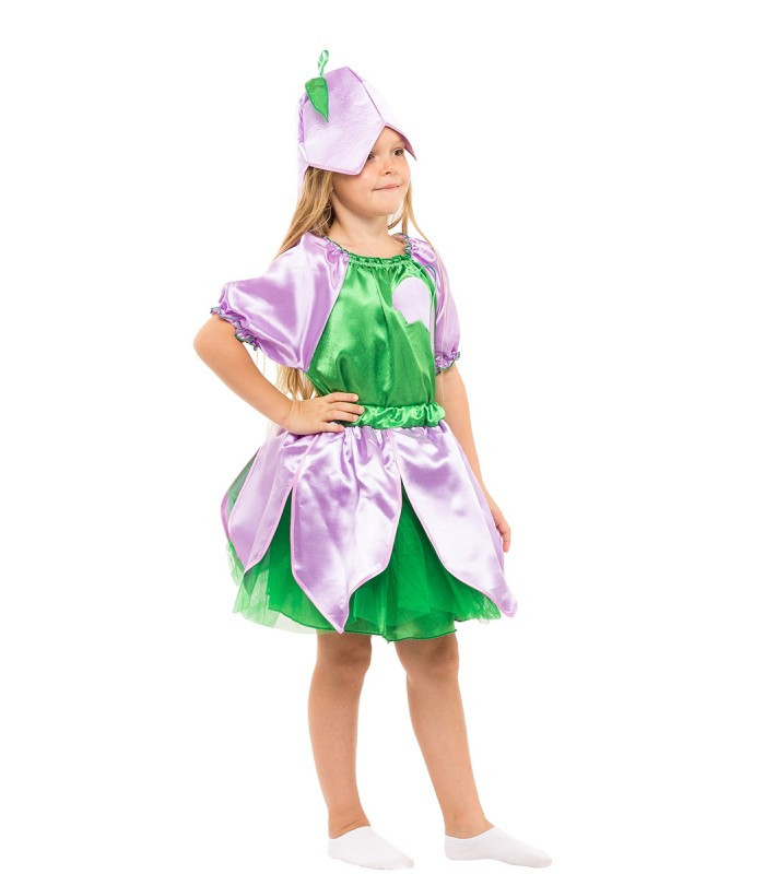 Карнавальний костюм Дзвіночка дівчинка весняна на свято весни (5-10 років) - фото 2 - id-p494994468