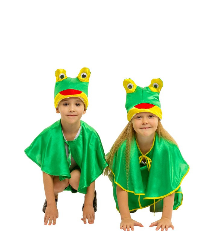 Карнавальный костюм Лягушки Жабки для мальчика весенний на праздник Весны (4-8 лет) - фото 3 - id-p495005699