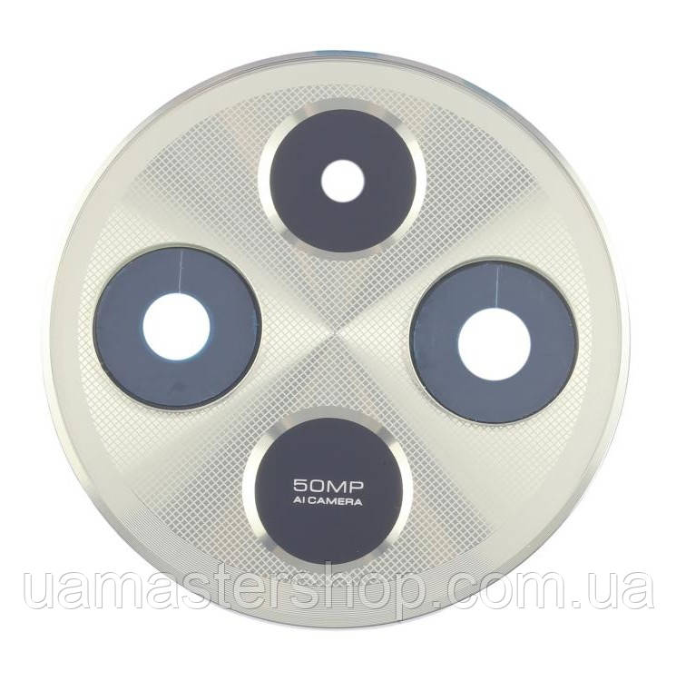 Скло камери Xiaomi Redmi 14C без рамки маленькі + велике зеленого кольору комплект 3, фото 1