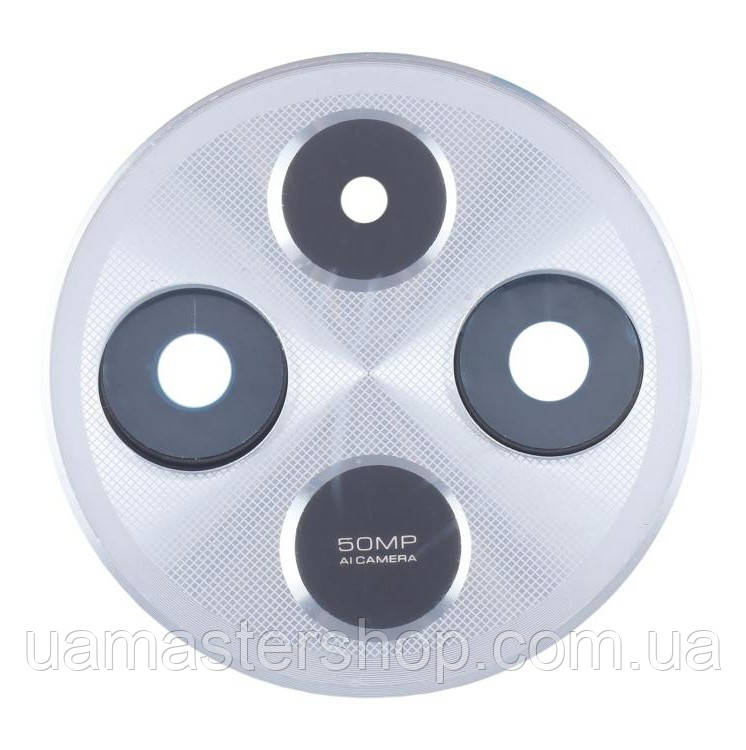 Скло камери Xiaomi Redmi 14C без рамки маленькі + велике синього кольору комплект 3, фото 1