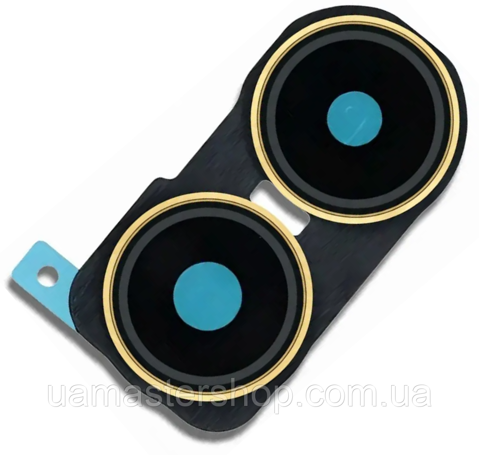 Скло камери Xiaomi Redmi Note 13 4G з рамкою золотистого кольору Ocean Sunset, фото 1