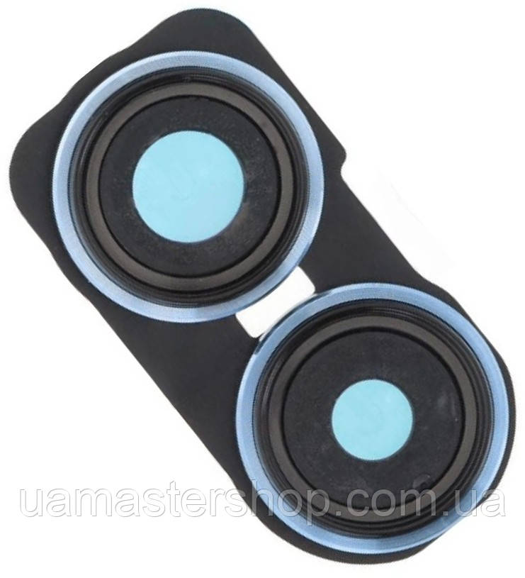 Скло камери Xiaomi Redmi Note 13 4G з рамкою синього кольору Ice Blue, фото 1