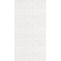 Самоклеюча 3D панель під Білу Цеглу в рулоні 3080x700x3мм (R001-3) SW-00001393