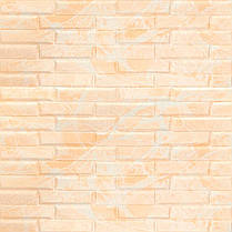 3D панель самоклеюча кладка 700х770х7мм Жовто-біла (039) SW-00000563