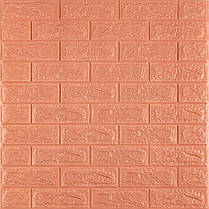 3D панель самоклеюча 700x700x7мм цегла Пудра SW-00001800