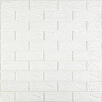 Панель стінова 3D 700х770х2мм Білий SW-00001914