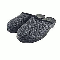 Чоловічі капці домашні кімнатні капці утеплені для вулиці зносостійка підошва Litma UNIVERSAL 40 - 45
