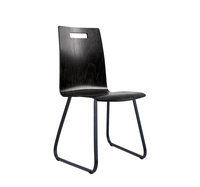 Стілець офісний Neat wood ergo cfs black дерево 1.043 чорний (Новий Стиль ТМ)