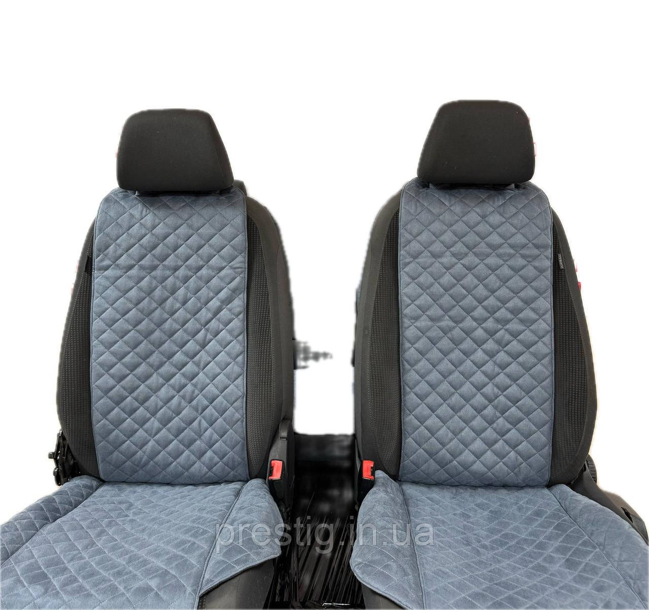 Накидки на передні сидіння AUDI A6 з алькантари Аудіо A6 pro, фото 1