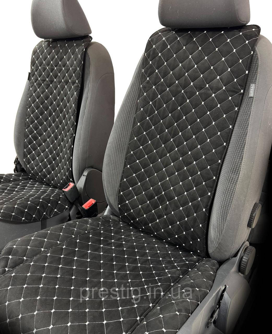 Накидки на передні сидіння TOYOTA Camry 30 з алькантари Тойота Камрі 30 pro, фото 1