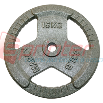 Диск металевий із порошковим забарвленням 15 кг.