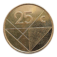 Аруба 25 центів, 1992