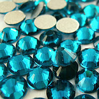 Стрази ДМС Преміум, Blue Zircon, ss30 (6,5 мм), 1 шт.