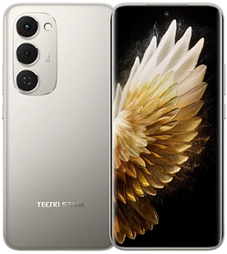 Смартфон Tecno Spark 40 Pro+ (KM7) 8/256Gb Moon Titanium (4894947096358) UA UCRF
