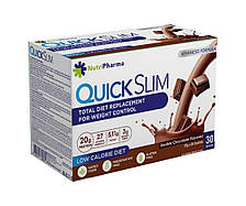 Коктейль Quick Slim "Подвійний шоколад" 30 саше по 23 г